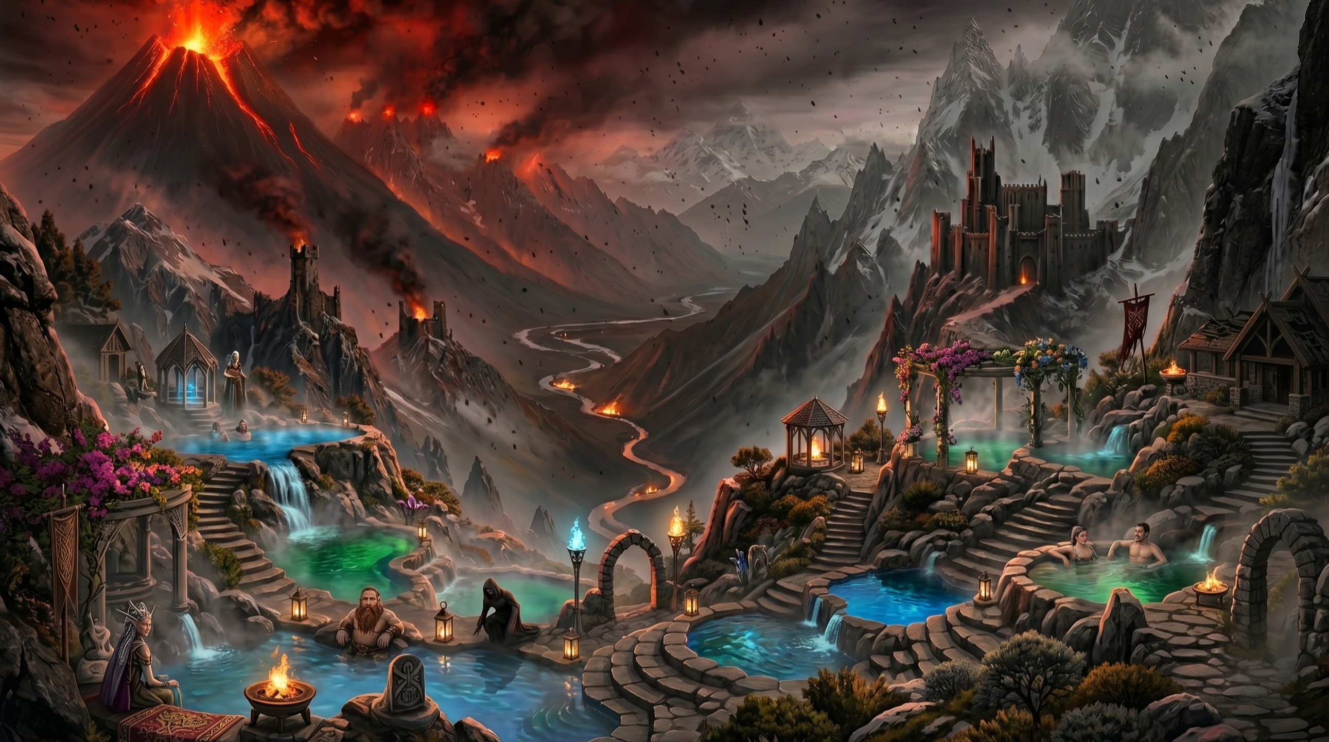 One Request services across Middle-earth